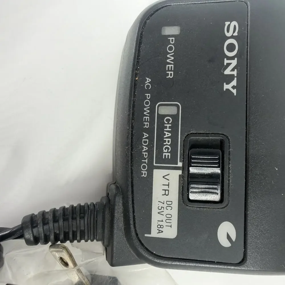 Sony AC-V16A Genuine Battery Charger Power Adapter Handy Cam Camcorder